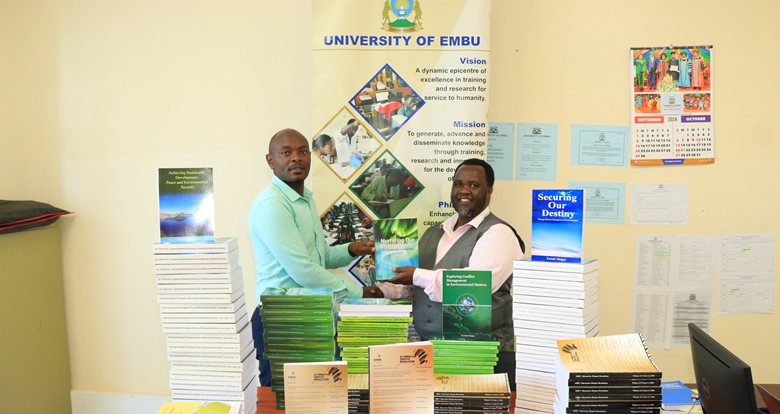 The University of Embu School of Law Receives Generous Book Donation